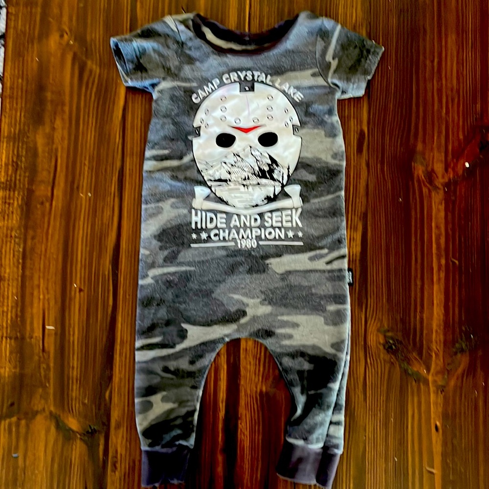 Unisex Horror themed Romper